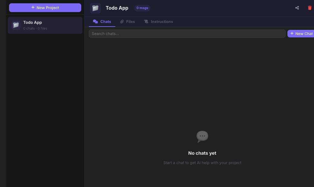 Screenshot of the free AI Project Maker — Generate Full Projects with Code tool on AZRS QuickFix